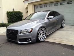 Grey Audi Rohana Wheels Concave Silver Audi S5 Audi A5 Audi A5 Coupe