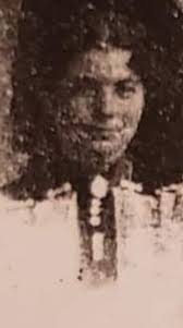 Addy cousins: Artis Addy, James Harris Addy, Marita Smith (my mother),  Vetta Addy, Betty Addy, Elaine Smith & Bobby Addy. Newton County, Summer  1942