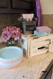 Shabby Chic Baby Shower Party Ideas Photo 11 Of 39 Rustic Baby Shower Shabby Chic Baby Shower Shabby Chic Baby