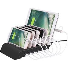 Check spelling or type a new query. Wasserstein 6 Port Usb Charging Station Dock For Iphone Ipad Android Phones And Tablets With Lightning Micro Usb And Usb Type C Cables Target