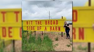 This candy store is housed in a big, yellow barn. Car Crash Mural And Billboards Go Up At Mn S Largest Candy Store Kare11 Com