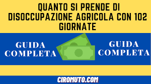 Operai agricoli a tempo determinato iscritti negli elenchi nominativi dei lavoratori agricoli dipendenti Disoccupazione Agricola
