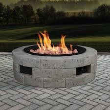 Smokeless fire pits are fueled by wood but burn clean, plus they're durable and easy to maintain. 35 Decorative Round Gas Smokeless Fire Pit Kit Walmart Com Walmart Com