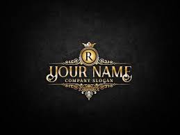 Black And Gold Logo Maker Luxury Gold Logos Elegant Emblem Monogram Luxury Logo Etsy Luxury Logo Elegant Logo Luxury Logo Design