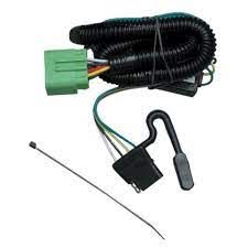 This kit contains three components: Trailer Wiring Harness Kit For 99 04 Jeep Grand Cherokee