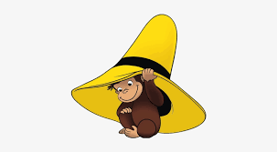 In a deleted scene in the 2006 curious george movie, the man with the yellow hat's. Curious George Underneath The Yellow Hat Curious George With Yellow Hat Png Image Transparent Png Free Download On Seekpng