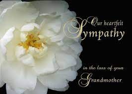  Loss Of Grandmother Our Sympathy White Flower Card Ad Spon Sympathy Grandmother Loss Card Sunflower Cards Flower Cards Loss Of Mother