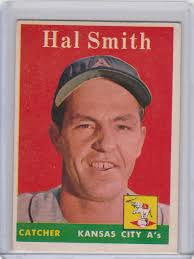 1958 Topps Baseball #257 Hal W. Smith