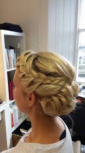 Upstyle Soft With Side Plait Side Bun Hairstyles Bun Hairstyles Hair Styles