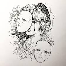 Bts Fanart 73 Black And White Art Drawing Fan Art Drawing Art