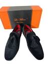 La Milano Mens Dress Shoes Size 8 Suede Black Color With Tassels ...