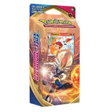Comme dans la plupart des nouveaux jeux pokémon, le pokédex régional de pokémon épée et pokémon bouclier est constitué d'un mélange de pokémon issus des (donné par tarak, à choisir parmi les trois starters). Deck A Theme Pokemon Epee Et Bouclier Pyrobut Fr Acheter Vos Produits Pokemon Playin By Magic Bazar