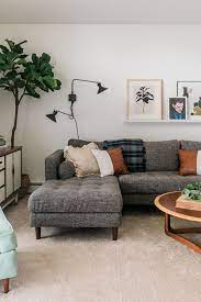 Sven Briar Gray Right Sectional Sofa Grey Sofa Living Room Grey Couch Living Room Sectional Sofas Living Room
