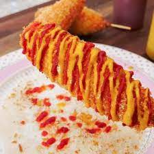 Korean Street Cheese Corn Dogs Recipe And Video Corndog Recipe Cheese Corn Dog Recipe Corn Dogs