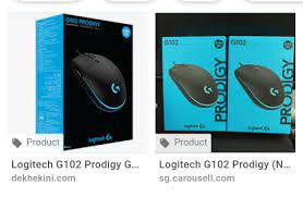 Logitech's prodigy g series of wired gaming mice combine classic ergonomic design with advanced performance to provide gamers with fast response times and pinpoint accuracy. I Was About To Buy A G102 But I Realised There Seemed To Be 2 Versions Of The Box When I Watch Unboxing Videos The Box Has Black Background The One On