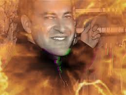 Peach Fuzz Bench Scene