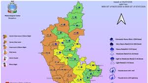 Monsoon Alert: Coastal and Malnad Districts Brace for Heavy Rains Through July 9