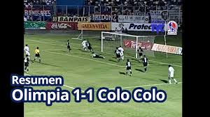 O odds shark possui os melhores especialistas em apostas, que ajudarão você com guias e prognósticos para jogos de 2021 😉 comece agora mesmo! Olimpia 1 1 Colo Colo Partido Amistoso Resumen Youtube