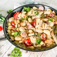 Verwende für schnelle gerichte dünne kurzbratstücke wie minutensteaks oder das stark zerkleinerte hackfleisch. Schnelle Gnocchi Gemuse Pfanne Ein Einfaches Und Gesundes Rezept