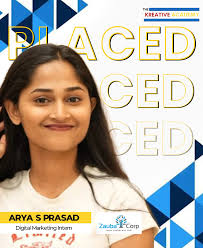 A proud moment for The Kreative Academy! Congratulations to Arya S Prasad 