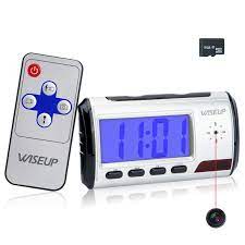 There's also an appreciation of how small the overall clock is, which may help it blend effortlessly into any. 35 Wiseup Spy Camera Alarm Clock With Audio Recording And Photograph Function Hidden Clock Hidden Camera Spy Camera Video Surveillance Cameras