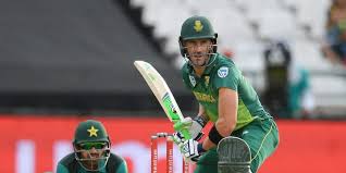 He was originally ruled out of the series because of a shoulder injury suffered in sri lanka in august but travelled and trained with the team when they won the first two matches of the series under the captaincy of jp duminy. South Africa S Faf Du Plessis Van Der Dussen Make Interesting Feat In Victory Against Pakistan The New Indian Express