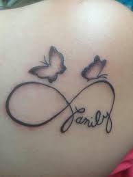 Pin By Chaun38 On Tattoos Family Tattoos Infinity Tattoo Family Infinity Butterfly Tattoo