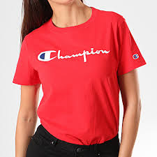 Tee shirt running femme respirant kiprun care rouge. Jeter Entree Arrivee T Shirt Champion Rouge La Maitrise Rompre Operateur