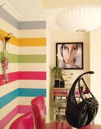 10+ chartreuse color ideas for dreary spaces. Rainbow Stripes Striped Wall Home Home Decor