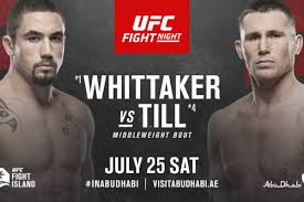 Mcgregor 2 ufc fight night: Latest Ufc On Espn 14 Fight Card Whittaker Vs Till Line Up For July 25 On Fight Island Mmamania Com