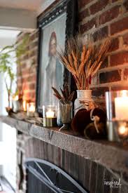 I've put together some super quick and easy fall mantel decorating ideas to help you transform your home for fall in just a few simple steps. Moody Fall Mantel Decor And Decorating Ideas