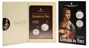 Leonardo da vinci, who was known as the renaissance man, because of his work in so many disciplines of science and arts. Italy 2 Euro 2019 Leonardo Da Vinci Coincard Eurocoinhouse
