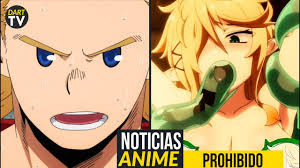 Veja mais ideias sobre anime, personagens de anime, anime masculino. Este Anime Fue Prohibido Animeflv Y Yt Juntos Boku No Hero Anime En 4k Noticias Anime Youtube