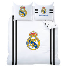 Die solidarität ist im wappen von real madrid sehr präsent. Bettwaren Wasche Matratzen Real Madrid Fc Wappen Einzeln Bettdecke Bettbezug Set Kissenbezug Fussball Mobel Wohnen Breathtime Kz
