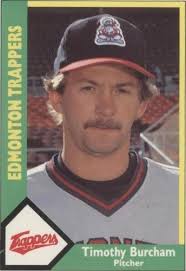 TIMOTHY BURCHAM 1990 CMC PRE ROOKIE MINOR LEAGUE BASEBALL CARD# 481