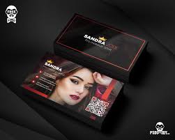 A lot of friends come into their houses and once they get to know about your service they always. Pro Makeup Artist Business Card Psddaddy Com
