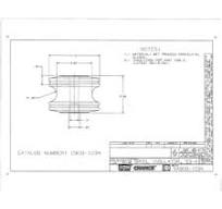 PORCELAIN SPOOL INSULATOR, ANSI 53-4, GRAY | C9091034 ...