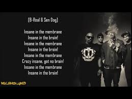 Cypress Hill Insane In The Brain Lyrics Youtube