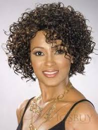 Short Hair Perm With Yellow And Blue Rods Curly Hair Styles Short Hair Styles Permed Hairstyles