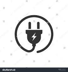 Electric Plug Vector Icon Isolated On White Background Sponsored Ad Vector Plug Electric Icon Plug Logo Electric Icon Electrician Logo