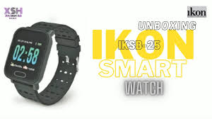 I am selling my ikon smart watch in immaculate condition, never used. Unboxing Ikon Smartwatch Iksb 25 Xtra Smart Hub Youtube