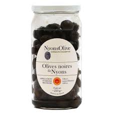 Nyonsolive Nyon Black Olives 210g Jar Mypanier