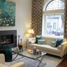 Teal Cream Living Room For The Home Pinterest