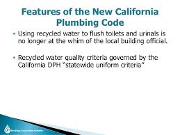19.14.010 uniform plumbing code adopted. History Of California Indoor Dual Plumbed Codes And Regulations