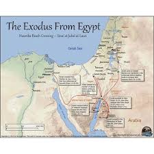 Exodus Moses And Joseph Maps Set 6 Pro Series Bible Maps Bible Mapping Bible History Route Map