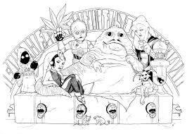 Bull rancors were much bigger than a normal rancor and were green in skin color. Jabba And Co By Jpc Art On Deviantart