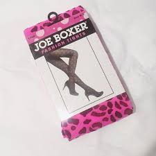2 15 Joe Boxer Fashion Tights Pink Cheetah M L Boutique