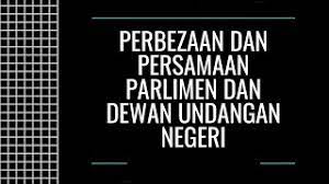 Terdahulu, hubungan antara mn gombak dengan azmin sedia tegang apabila menteri perdagangan antarabangsa dan industri itu didakwa meminggirkan. Perbezaan Persamaan Dewan Undangan Negeri Parlimen Youtube