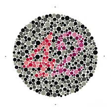 ishihara color blindness test