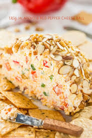 Layered Cheese Slices Averie Cooks Recipe Stuffed Peppers Cheese Stuffed Peppers Cheese Ball